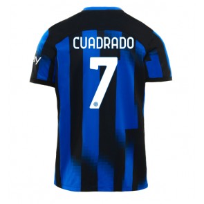 Inter Milan Juan Cuadrado #7 Koszulka Podstawowych 2023-24 Krótki Rękaw